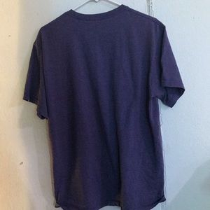purple t-shirt fruit of the loom